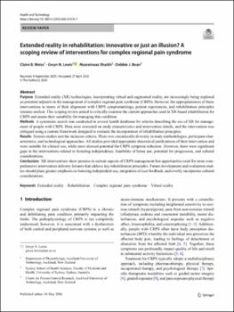 content-8.jpg Extended Reality in Rehabilitation: Innovative or Just an Illusion? A Scoping Review of Interventions for Complex Regional Pain Syndrome